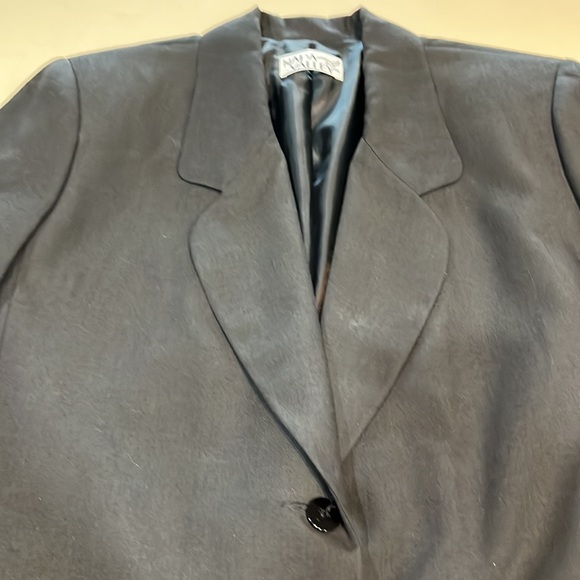 Black blazer Napa Valley size 14 - Picture 4 of 6